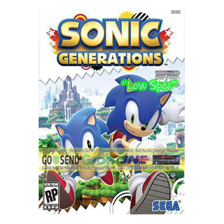 Jual SONIC GENERATIONS CD DVD GAME PC GAMING PC GAMING LAPTOP GAMES ...