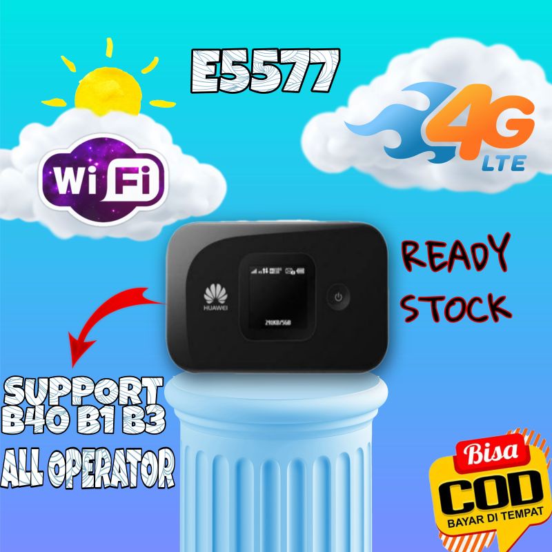 BERGARANSI !! Mifi Modem 4G All Operator Huawei Bolt mf90 orion hydra E5372 K300 E5577cs