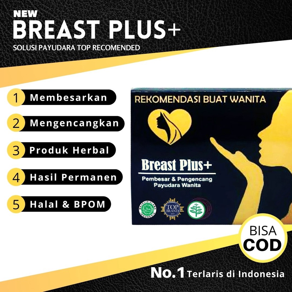 Jual Breastplus Produk Pembesar Payudara And Pengencang Payudara Alami Original 100 Shopee 6982