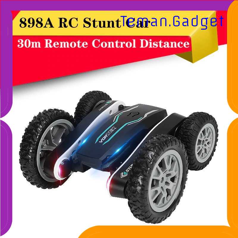 Jual TG-MA Vortex Remote Control Stunt Car LED 360 Degree Flip 4WD 2.4G ...