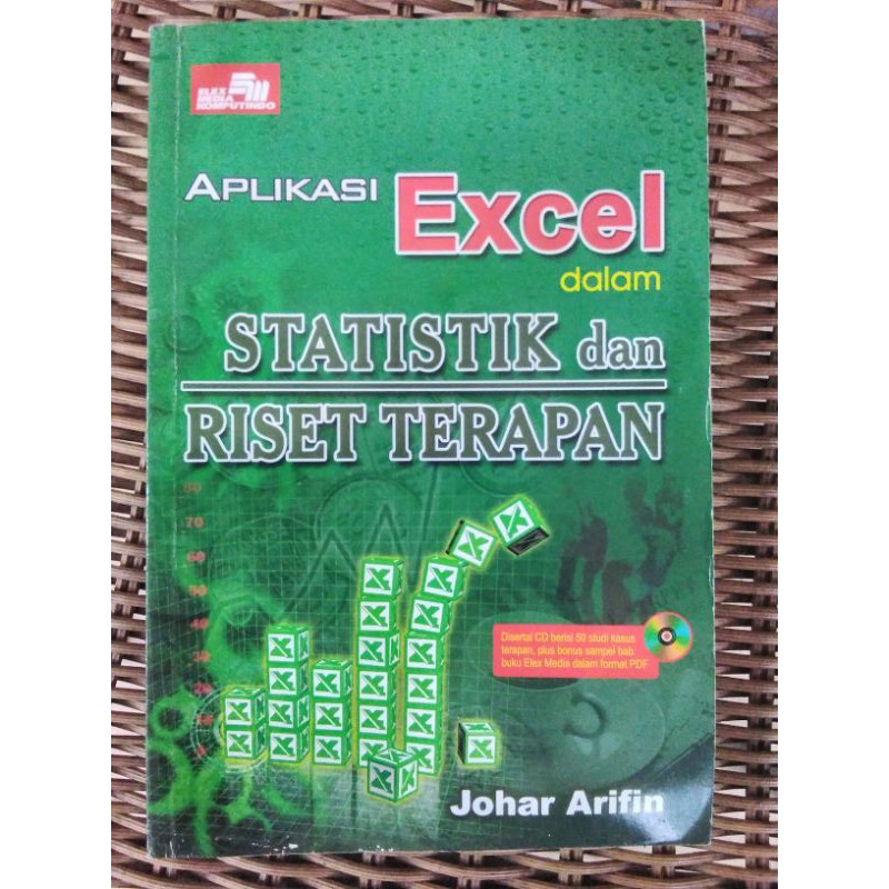 Jual Buku Aplikasi Excel Dalam Statistik Dan Riset Terapan | Shopee ...