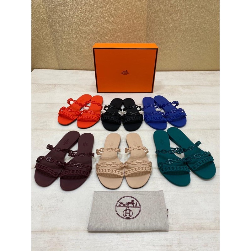 Hermes rivage jelly on sale sandals