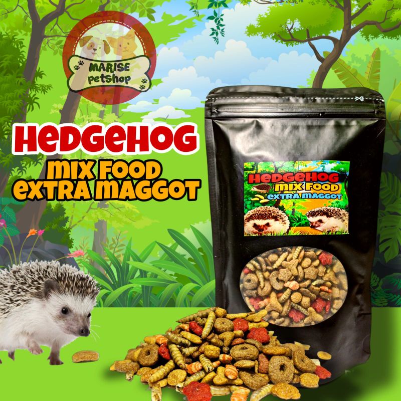 Jual Makanan Landak Mini Pelet Landak Mini Snack Landak Mini Hedgehog Food Bervitamin