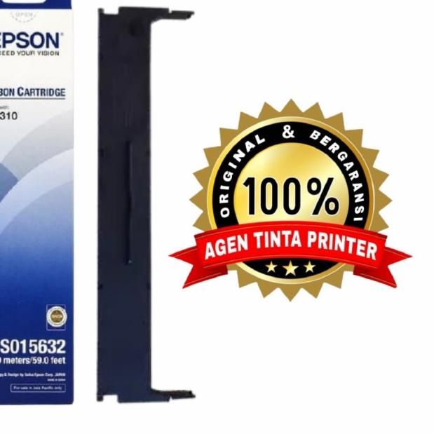 Jual PITA PRINTER EPSON LX310 ORIGINAL RIBBON CARTRIDGE RUMAH Hitam Shopee Indonesia