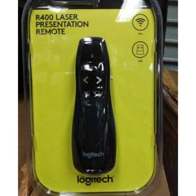 Jual Logitech Wireless Presenter Laser Pointer R400 | Shopee Indonesia