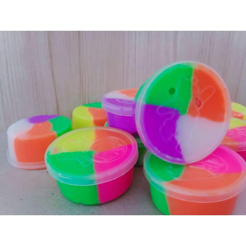 Jual MAINAN ANAK SLIME RAINBOW mini | Shopee Indonesia