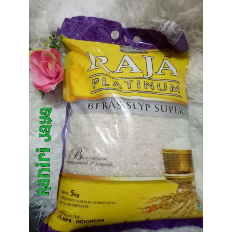 Jual Beras Raja Platinum 5kg | Shopee Indonesia