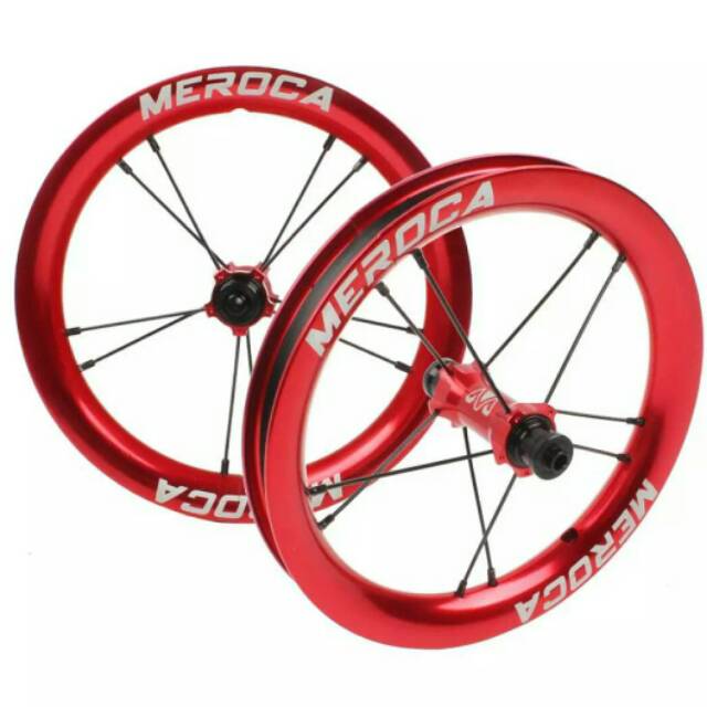 Jual MEROCA Bike Wheel Set 12 inch untuk Balance Bike atau Push Bike ...