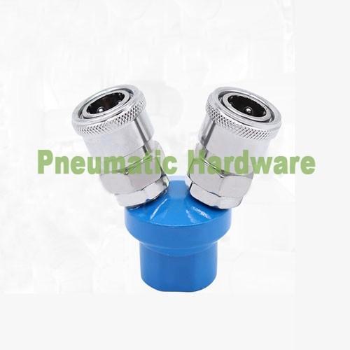 Jual SMV Kopler Selang Kompresor Udara 2 way Pneumatic Quick Coupler ...