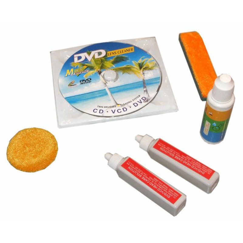 Jual Pembersih optik player VCD dan DVD Lens Cleaner Kit WEIBY 6 in 1