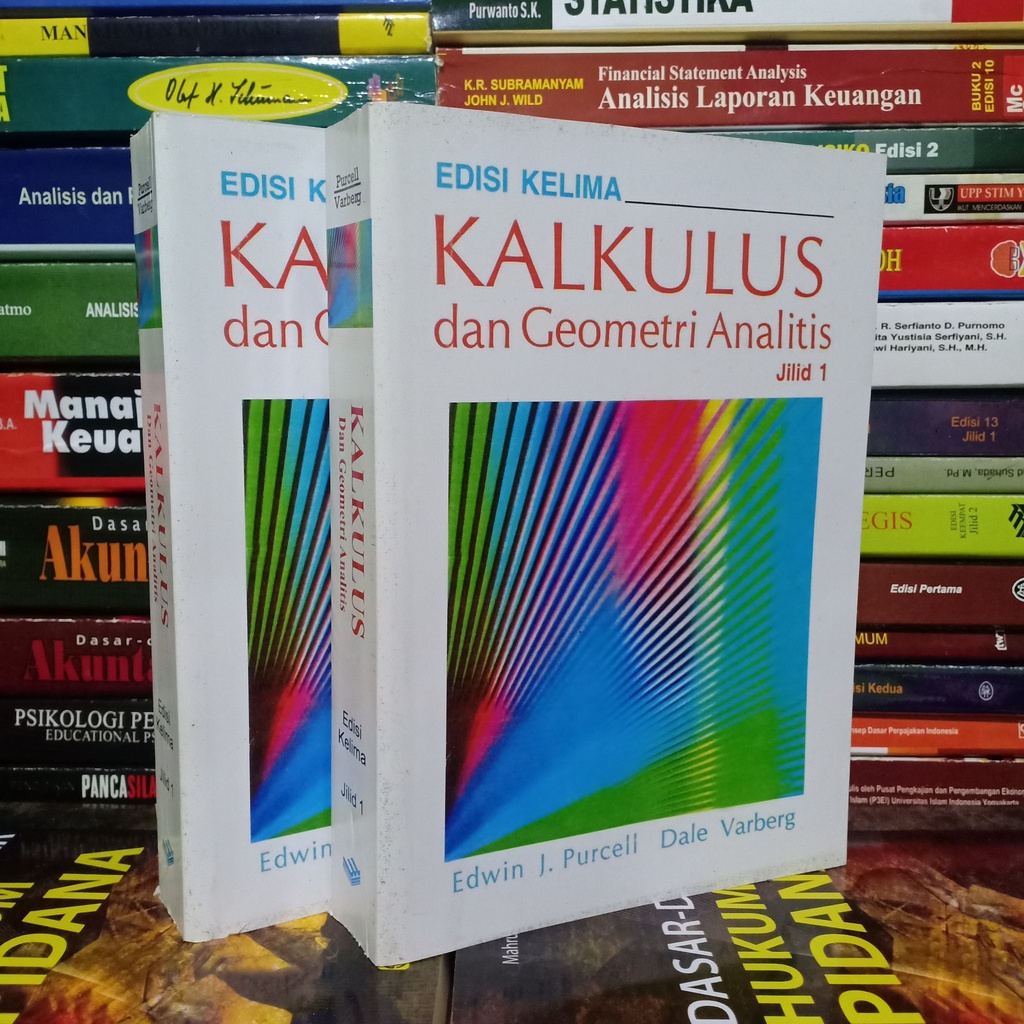 Jual Kalkulus Dan Geometri Analitis Edisi 5 Jilid 1 Oleh Edwin J ...