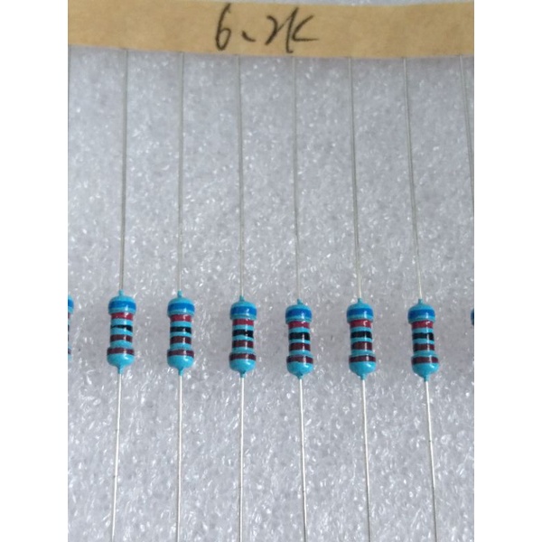 Jual 6.2K 1/4W 1% RESISTOR 6k2 | Shopee Indonesia