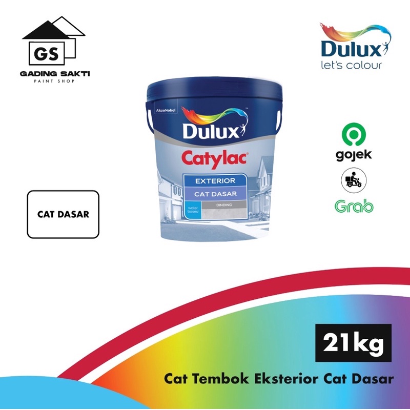 Jual Dulux Catylac Cat Dasar Exterior Pail 21kg Shopee Indonesia 8151