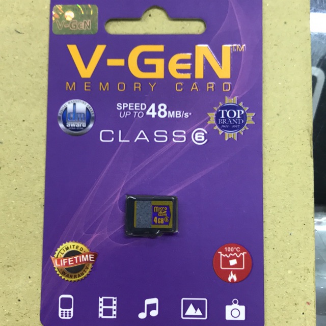 Jual Memori Card / Memory Card Hp Vgen 4GB ORIGINAL Shopee Indonesia