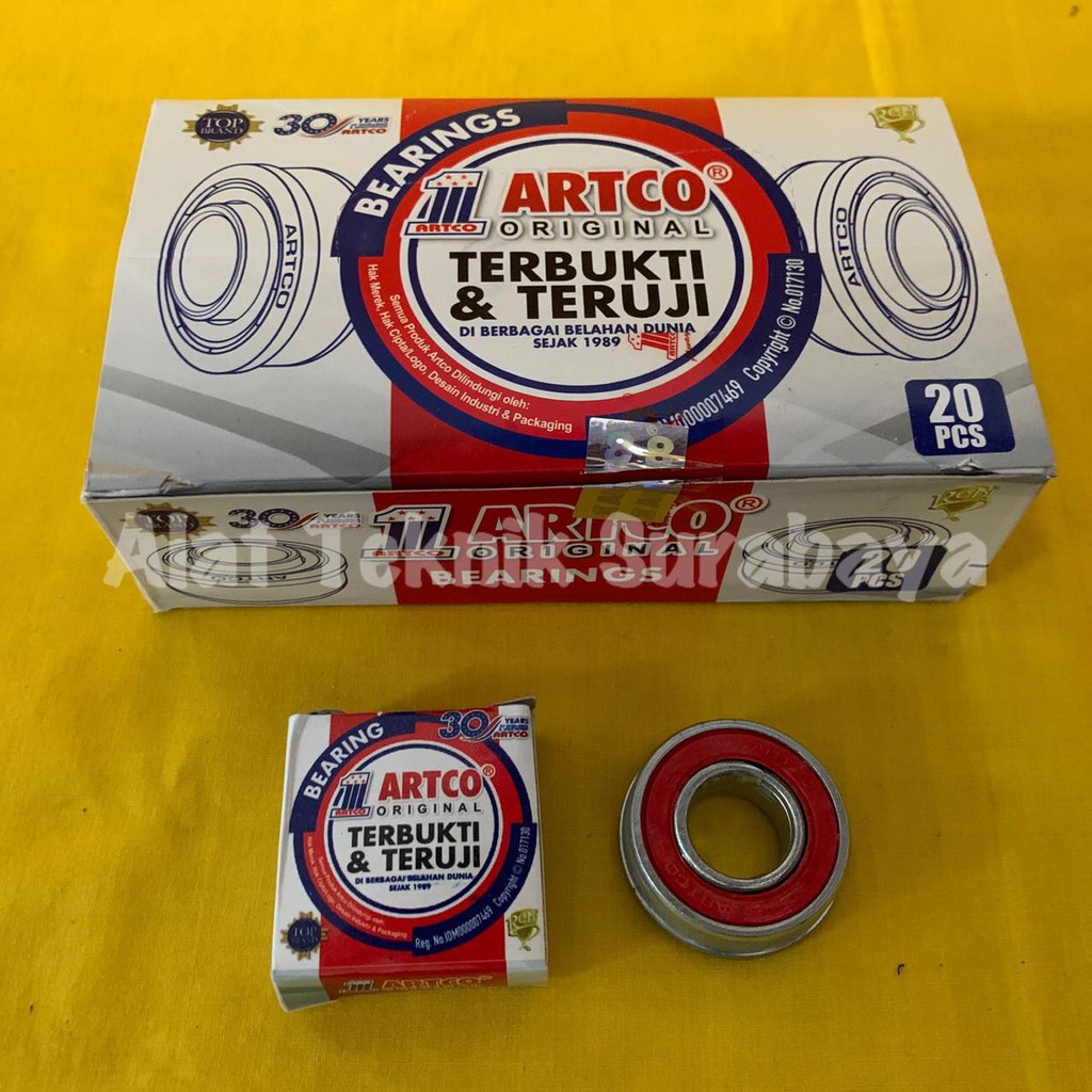 Jual ISI 20 PCS BEARING RODA GEROBAK ARTCO / 1 KOTAK LAHER / KLAKER ...