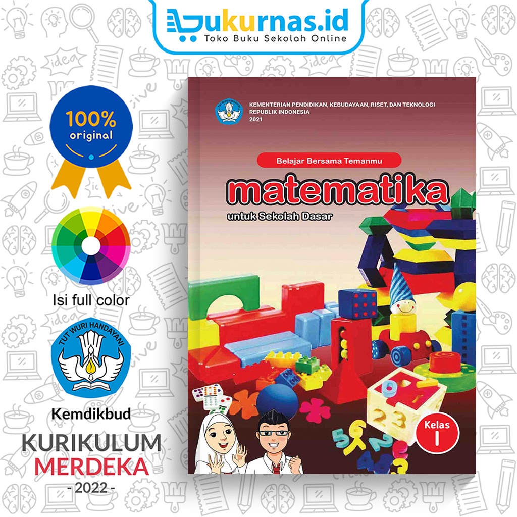 Jual Buku Siswa Belajar Bersama Temanmu Matematika Sd Kelas 1 K