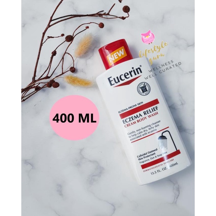 Jual Eucerin Eczema Relief Cream Body Wash Ml Shopee Indonesia