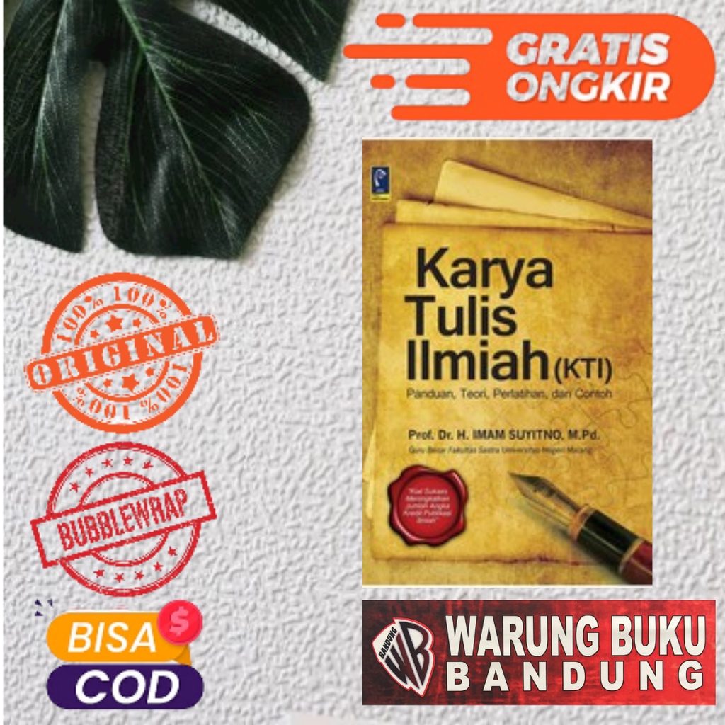 Jual BUKU KARYA TULIS ILMIAH PANDUAN TEORI PERLATIHAN DAN CONTOH - PROF ...