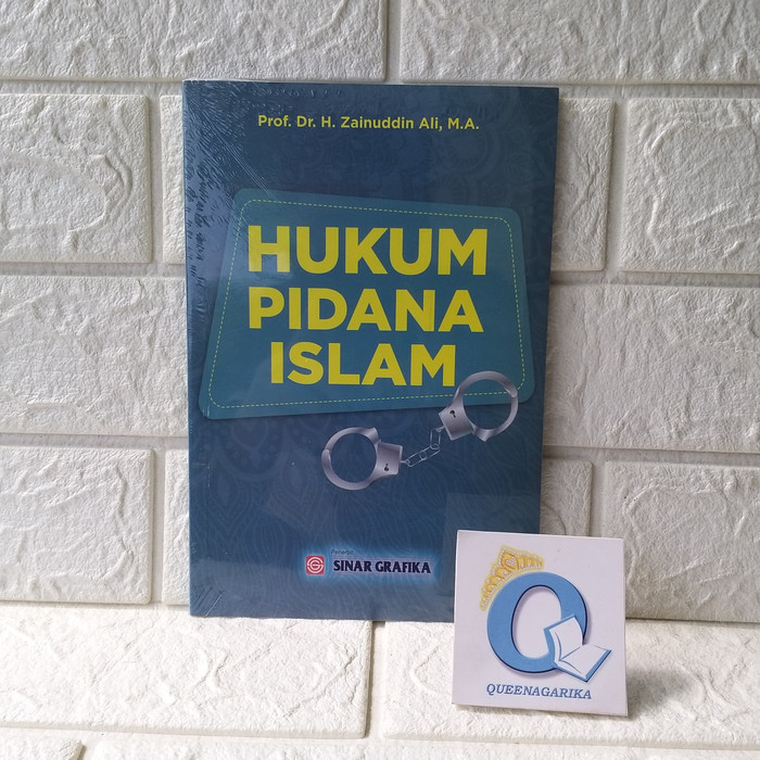 Jual Buku Hukum Pidana Islam Zainudin Ali Sinar Grafika Shopee Indonesia 5603