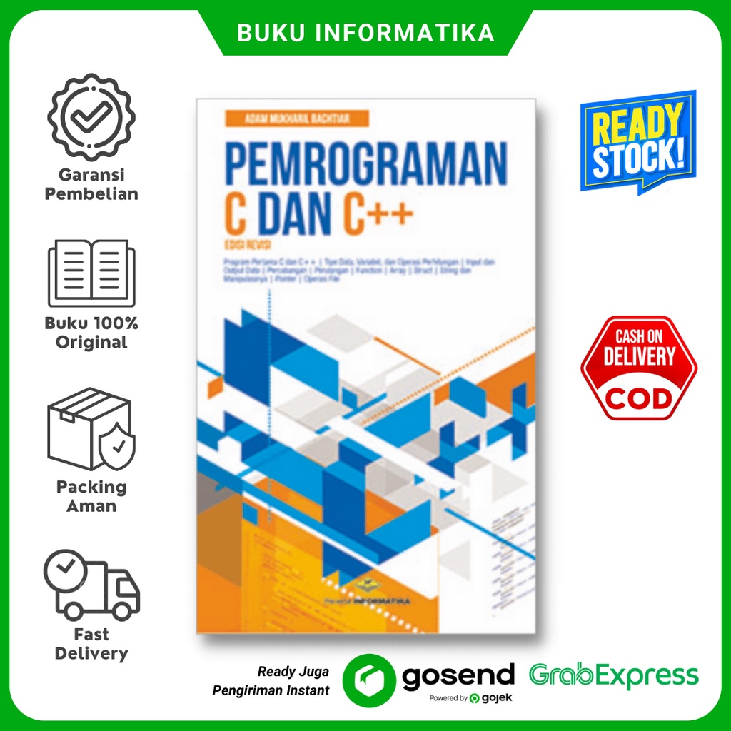 Jual Buku Pemrograman C Dan C++ (Edisi Revisi) | Shopee Indonesia