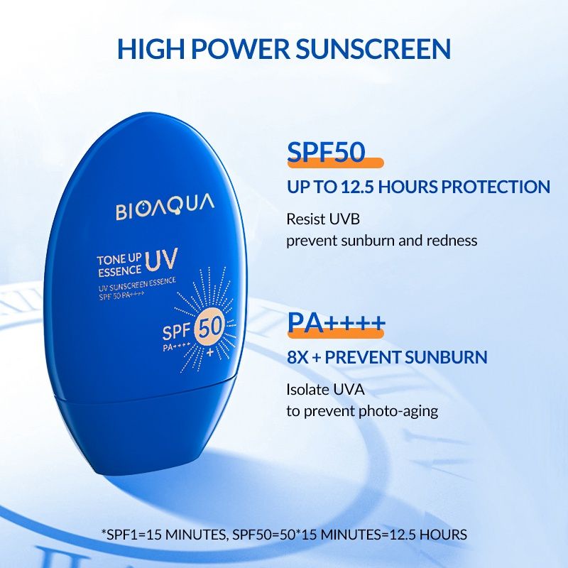 Jual Bioaqua Tone Up UV Sunscreen Essence SPF 50PA++++ Shopee Indonesia