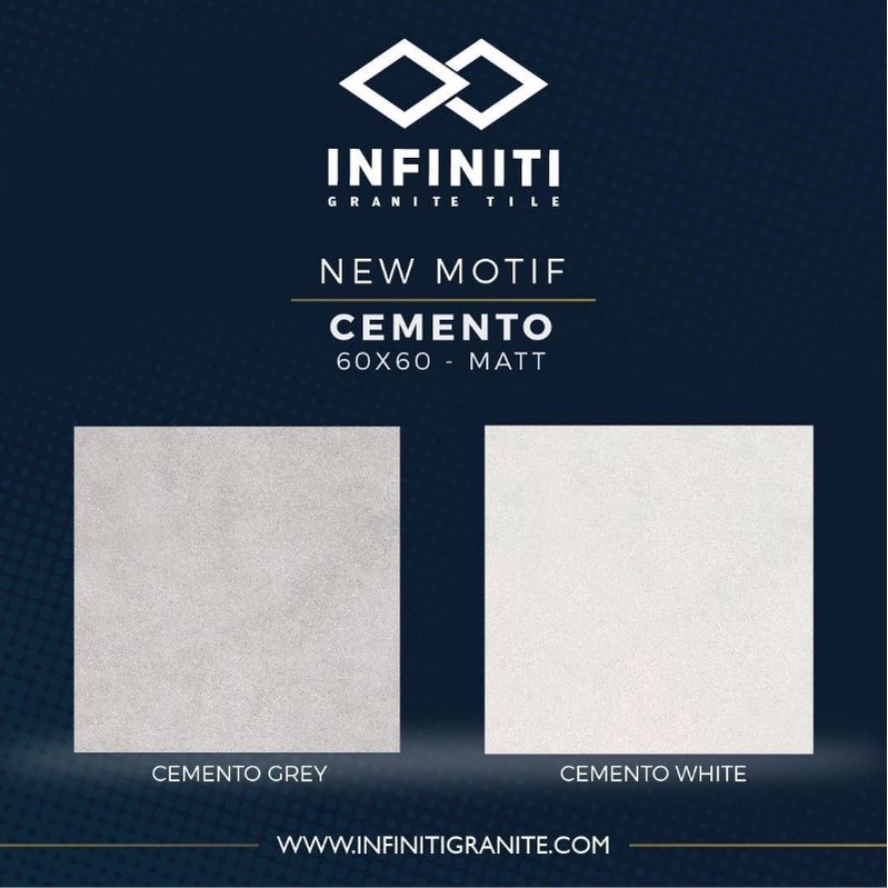 Jual GRANITE LANTAI 60X60 CEMENTO / MATT INFINITI KW1 | Shopee Indonesia