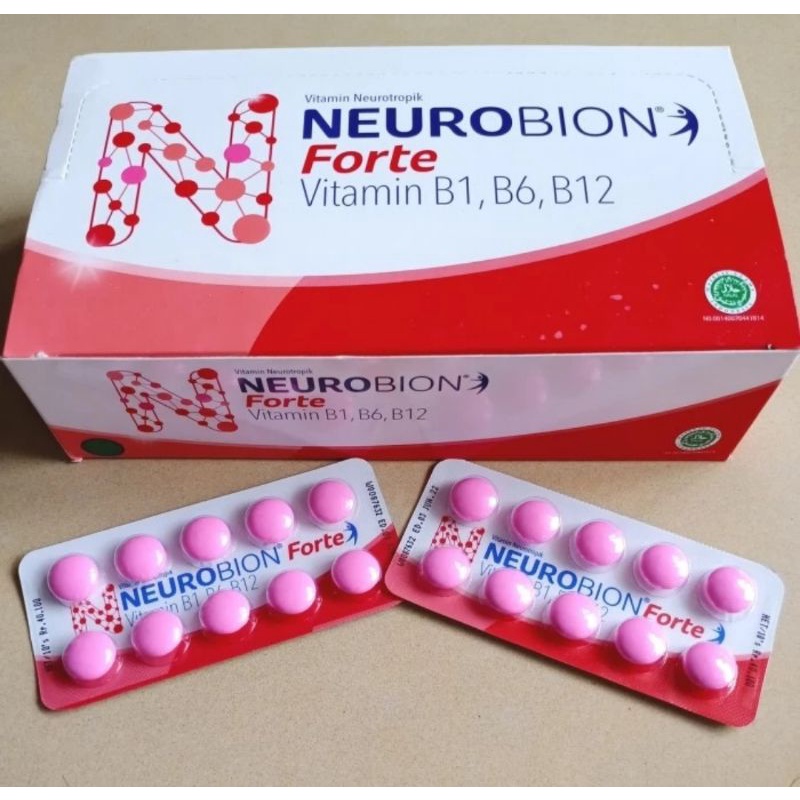 Jual Neurobion Forte Pink Per Strip Shopee Indonesia