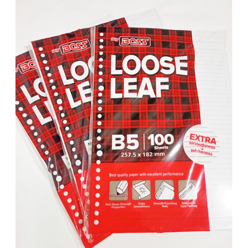 Jual Kertas Loose Leaf B5 | Shopee Indonesia