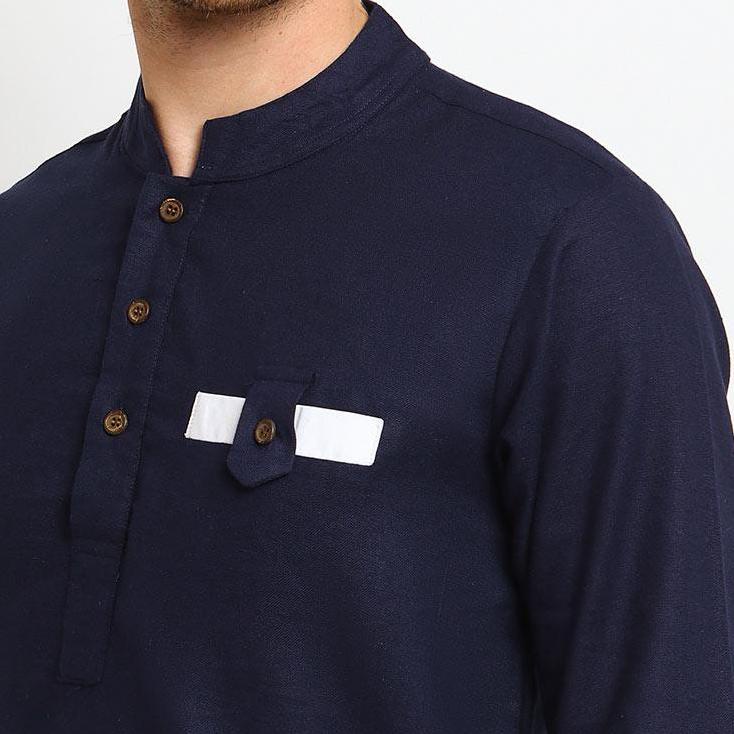 Jual Special - Kayser - Pakaian Muslim - Hazwan Koko Linen Rami Kurta ...