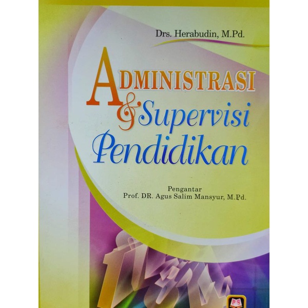 Jual TERMURAH BUKU ADMINISTRASI DAN SUPERVISI PENDIDIKAN (Buku Original ...