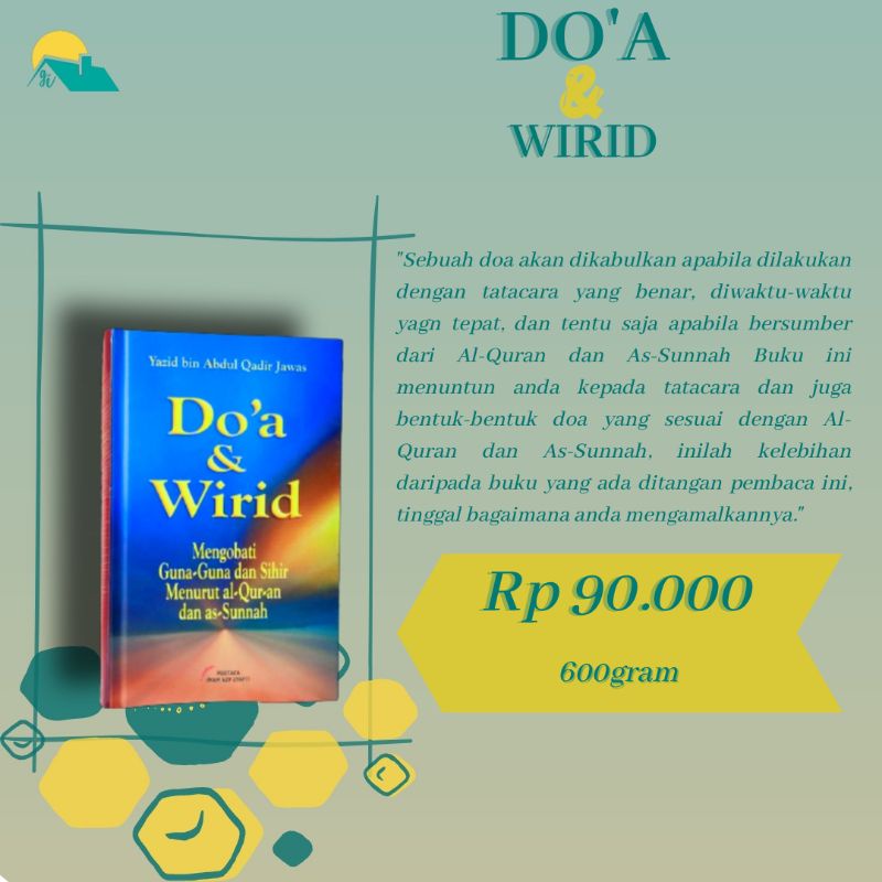 Jual Doa And Wirid Buku Doa Dan Wirid Ust Yazid Pustaka Imm Asy Syafii