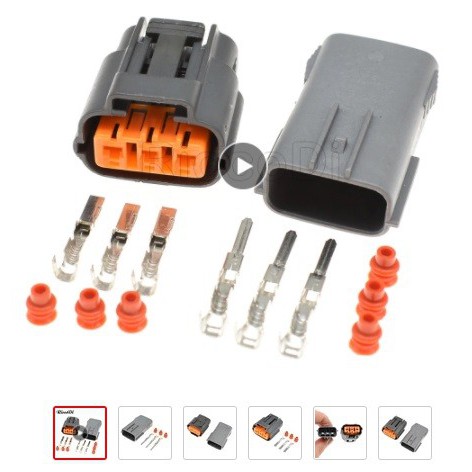 Jual CONNECTOR 3 PIN UNTUK SENSOR O2 UNIVERSAL SEMUA KENDARAAN | Shopee ...