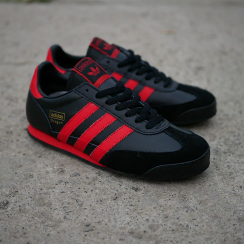 Shops adidas dragon black red