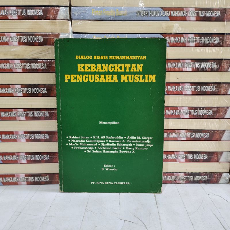 Jual BUKU ORIGINAL - DIALOG BISNIS MUHAMMADIYAH KEBANGKITAN PENGUSAHA ...