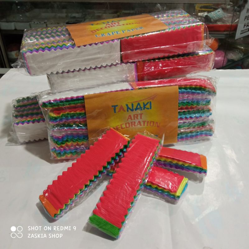Jual Kertas crepe potongan / crepe paper | Shopee Indonesia