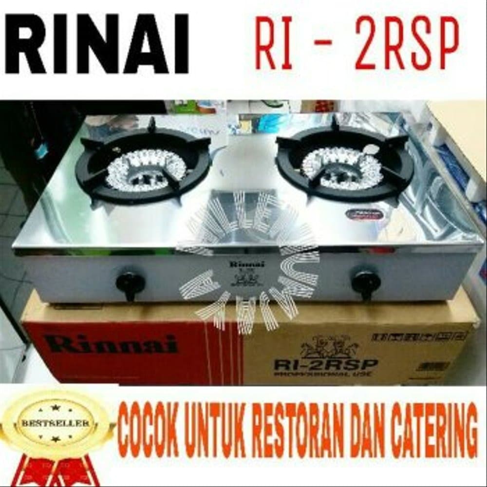 Jual KOMPOR GAS 2 Tungku RINNAI RI 2RSP | Shopee Indonesia