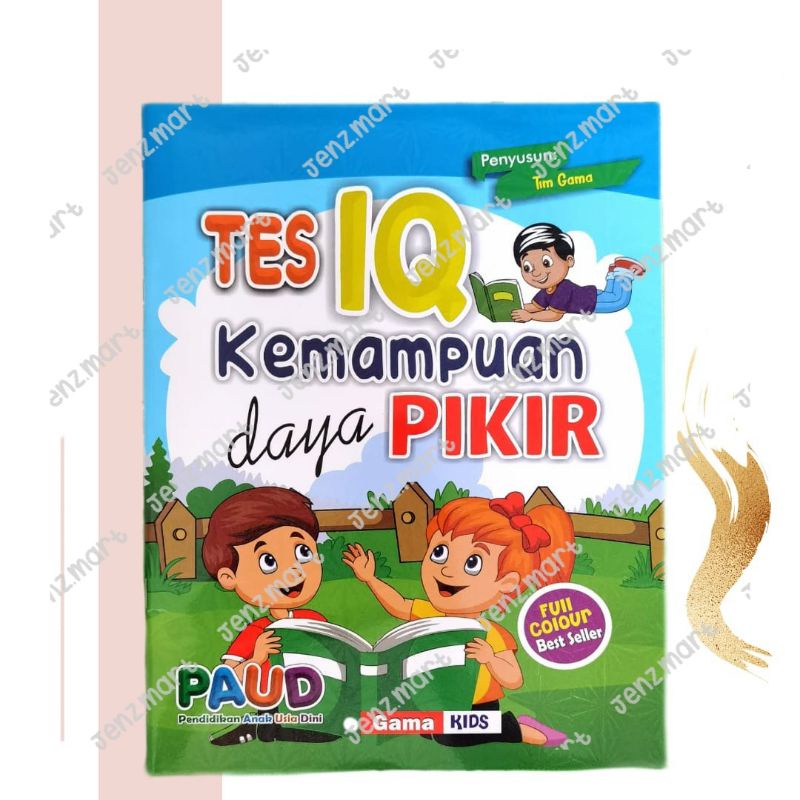 Jual Tes IQ Kemampuan Daya Pikir Untuk Anak PAUD/TK/SD (Full Colour ...