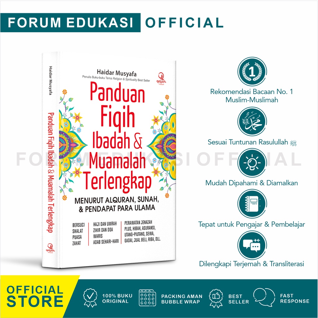 Jual Buku Religi Best Seller Panduan Fiqih Ibadah Dan Muamalah