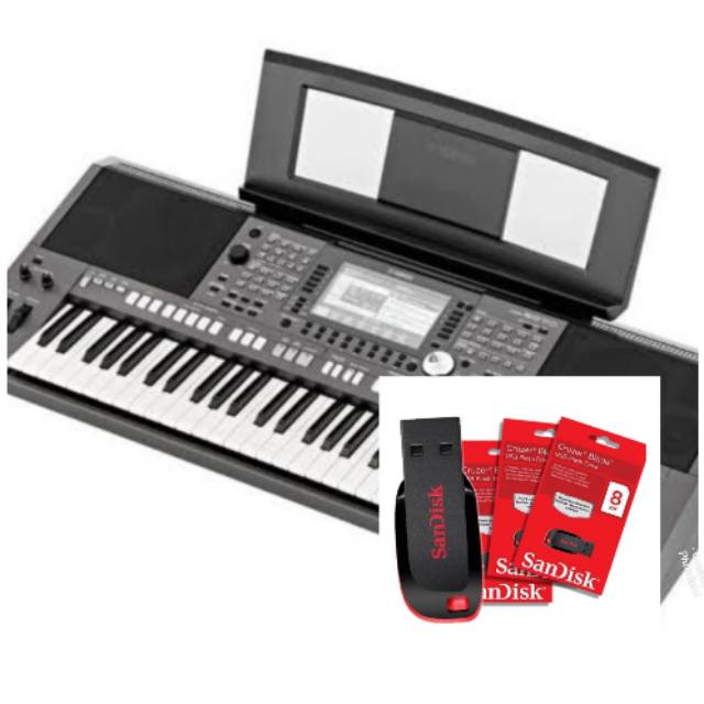 Jual NEW!! FLASHDISK KEYBOARD SONG MIDI LIRIK KARAOKE DAN STYLE TERBARU ...