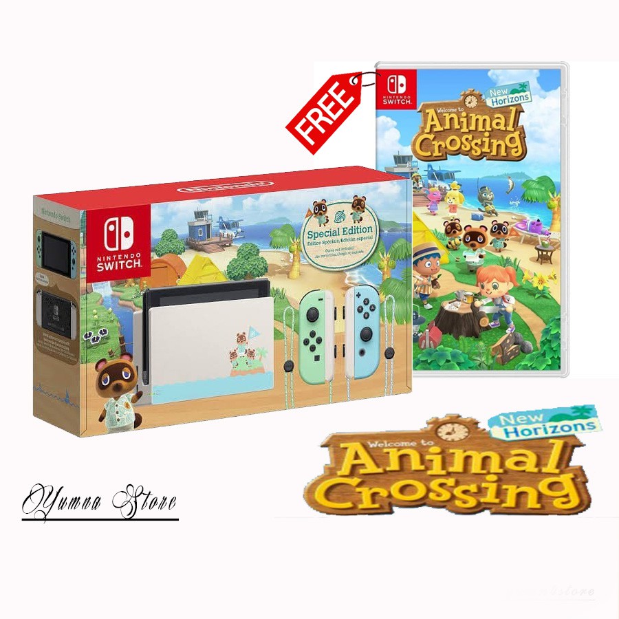 Animal crossing nintendo switch deals console eb games