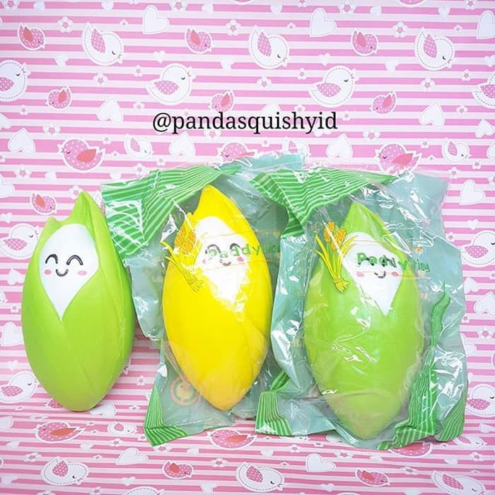 Jual Squishy Baby Paddy Rice - Squishy Padi Mirip Jagung Bayi Lucu Slow ...