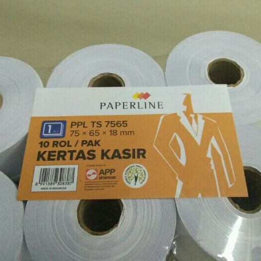 Jual Kertas Kasir Hvs Roll Telstruk Paperline Ppl Ts Ply Shopee Indonesia