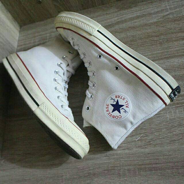 Jual CONVERSE 70 S White Original Second Shopee Indonesia