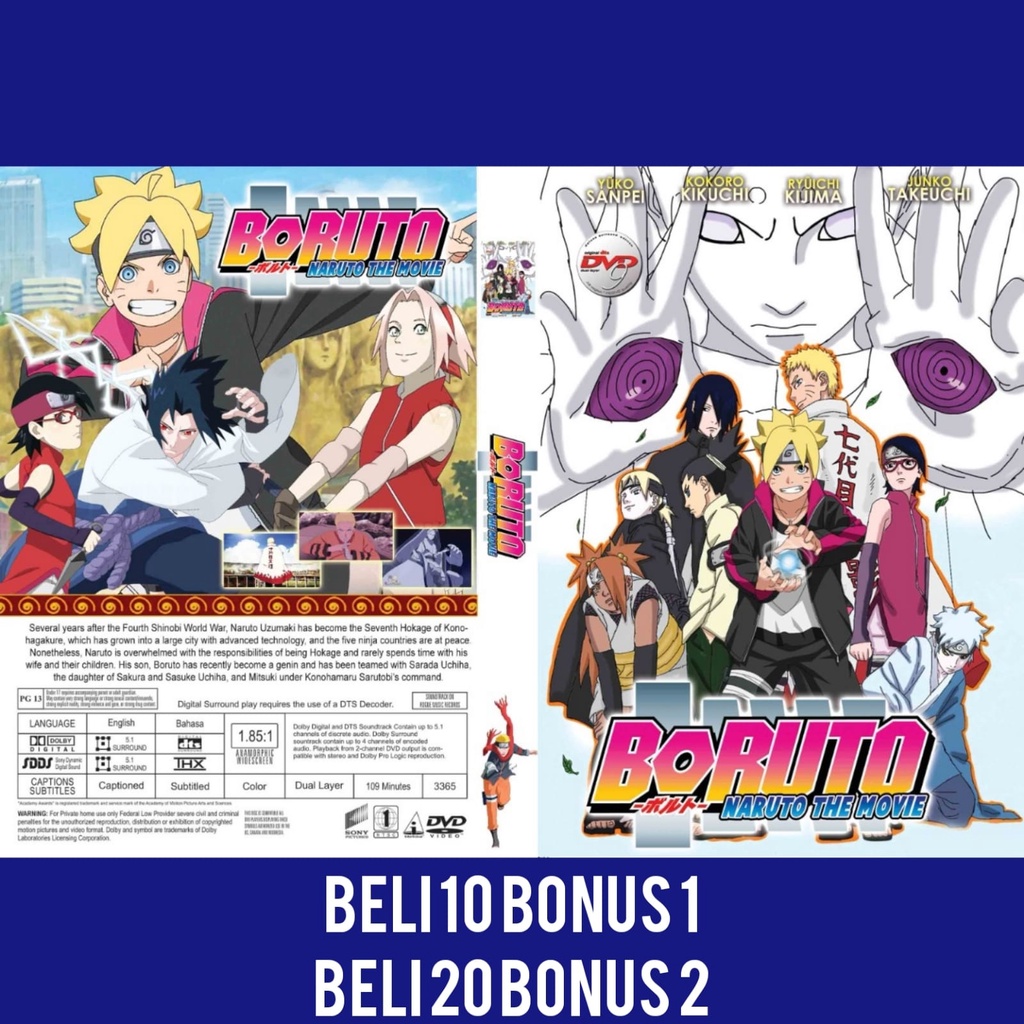 Jual Jual DVD Anime Boruto Sub Indo - Kota Yogyakarta - Ishkamutu