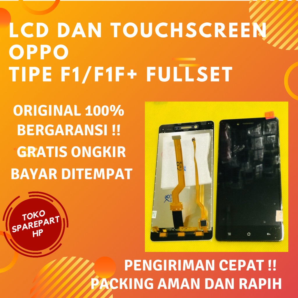 Jual Layar Lcd Full set Hp OPPO A35/F1/F1F+ Ori Lcd dan Touchscreen ...