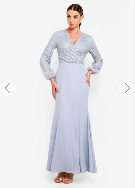 zalia embroidered lace mermaid dress Zalia Zalora Sequin Dress Shop Zalia Mermaid Dress Flash Sales