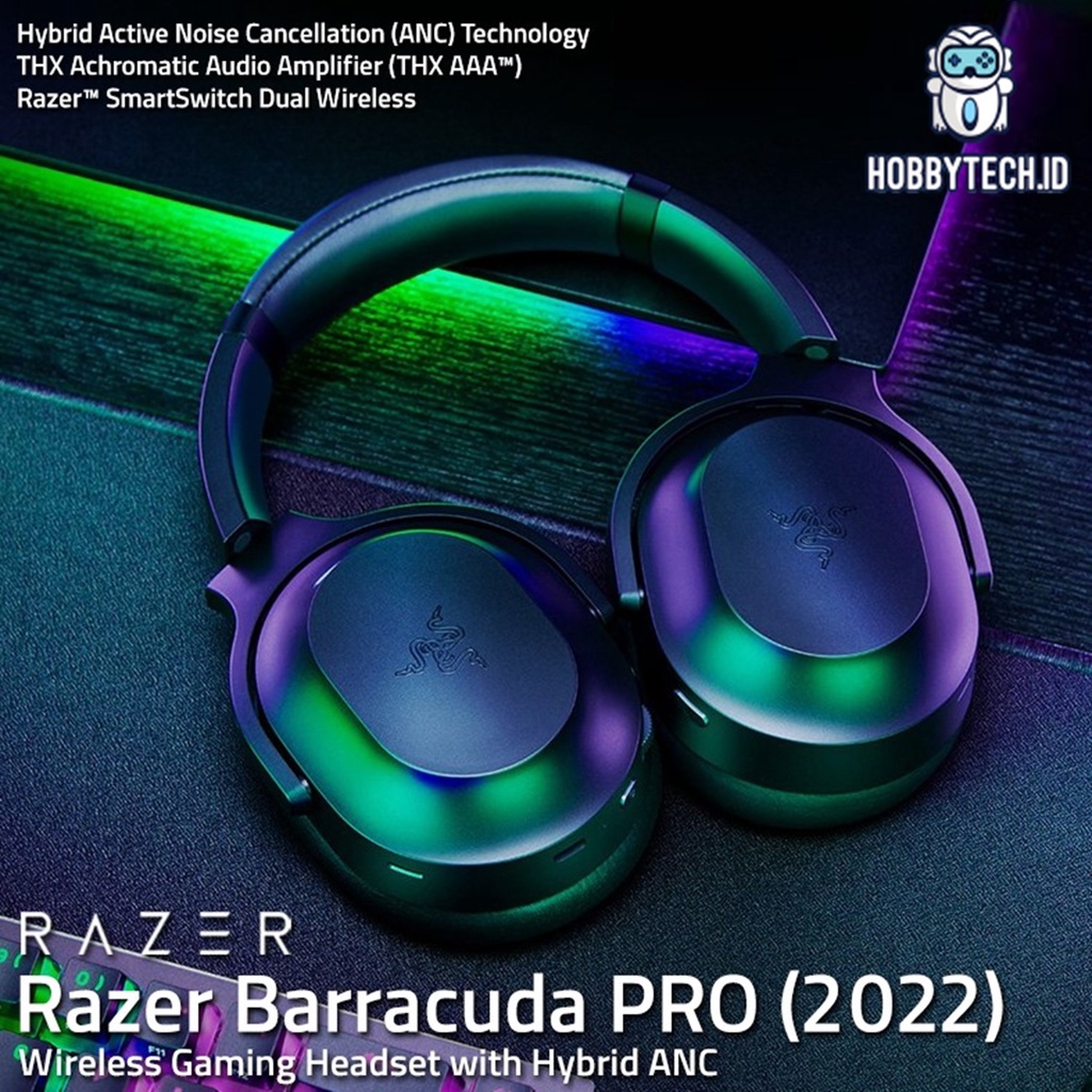 Jual Razer Barracuda Pro Wireless Gaming Headset With Hybrid ANC ...