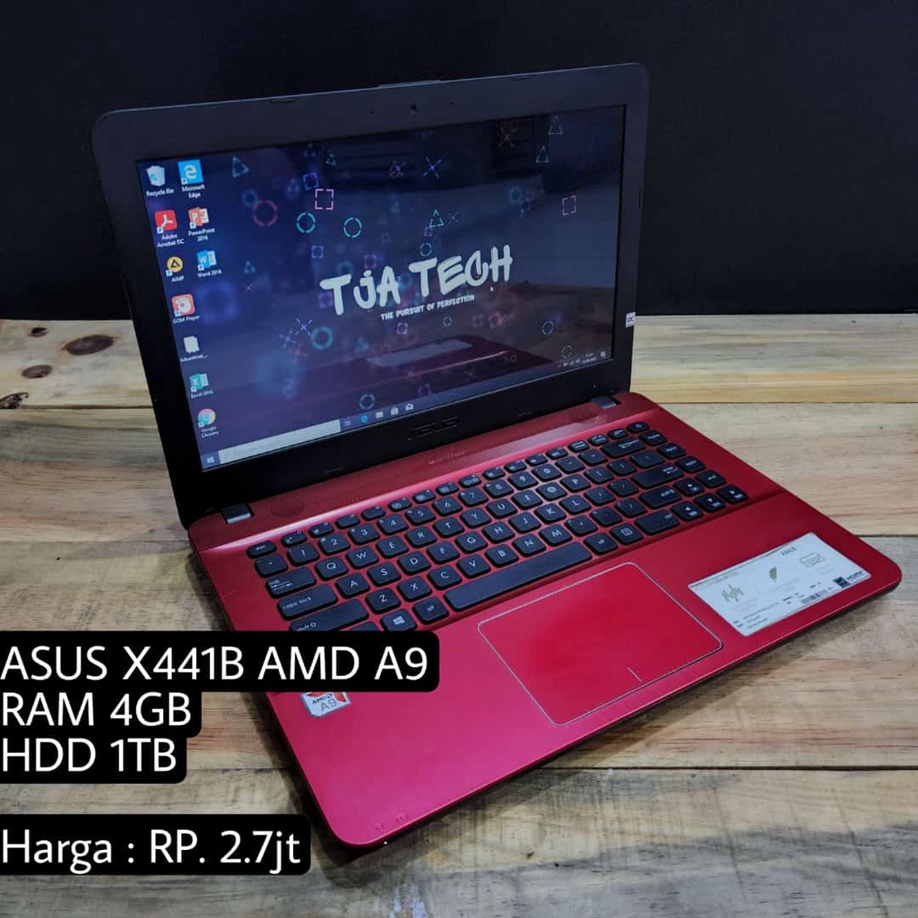 Jual LAPTOP ASUS X441B AMD A9 RAM 4GB HDD 1TB MURAH BANGET | Shopee ...