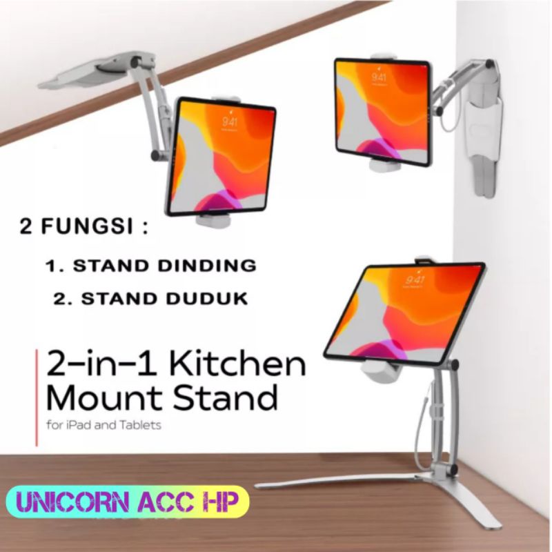 Jual Phone Holder / Holder HP dinding / Holder hp Meja Tablet 2 in 1 ...