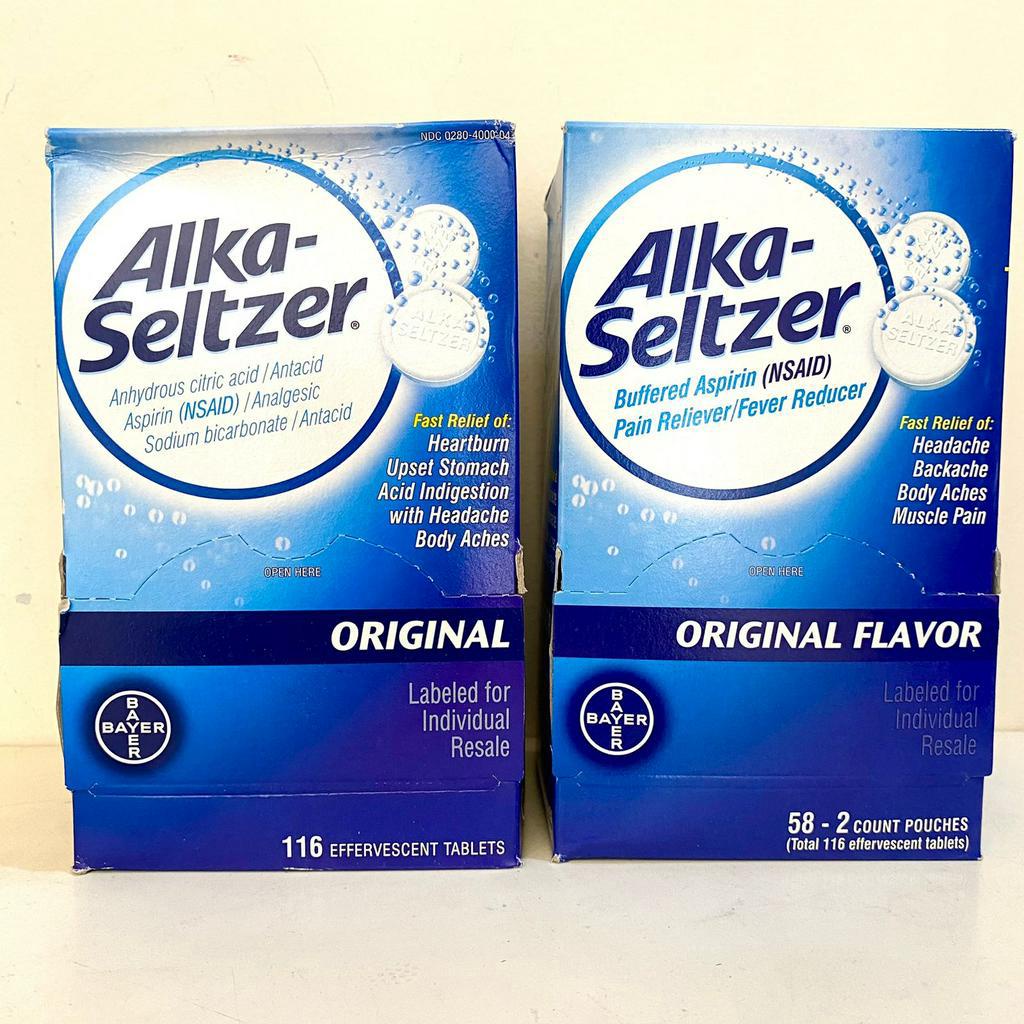 Jual Alka Seltzer Original 1 Strip Isi 2 Tablet | Shopee Indonesia